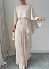 Aria Women's Maxi Dress | Pleated