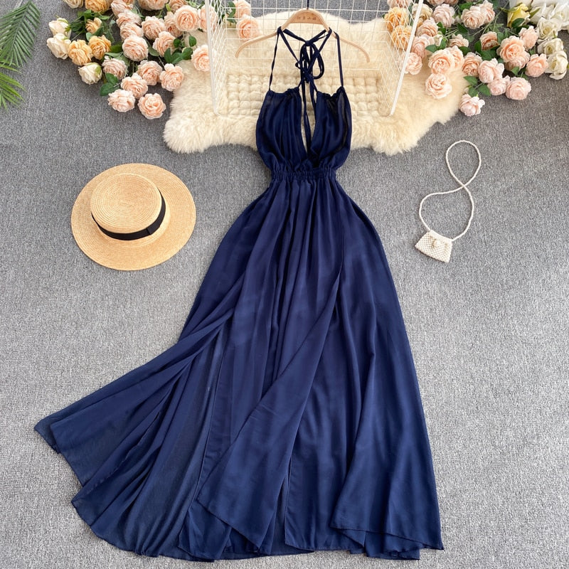 Way Down In Neverland Long Dress