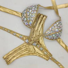 Elegant Cut-Out Bikini â€?Satin Glow
