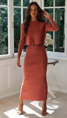 I Must Be Out of My Mind Skirt Set