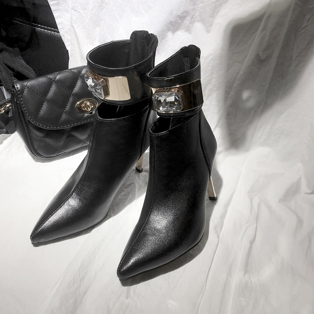 Wish You Still Here Ankle Boots