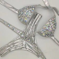 Elegant Cut-Out Bikini â€?Satin Glow