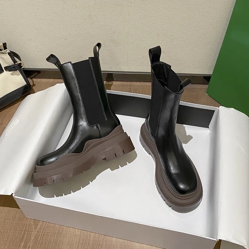 I Could Lie Mid-Calf Boots