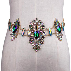 Mad Love Metal Rhinestone Belts