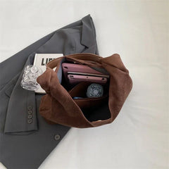 Livia - Suede Tote Bag