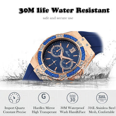 Spend It On Round Watch
