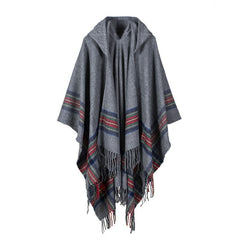 Kept Me Up Hoodie Poncho