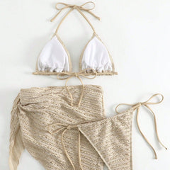 Minimalist Cut-Out Bikini â€?Halter Luxe