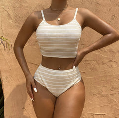 Glam Cut-Out Bikini â€?Halter Luxe