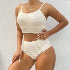 Glam Cut-Out Bikini â€?Halter Luxe