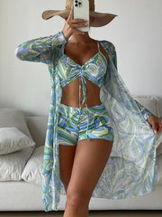 Bold Strappy Swimsuit â€?Midnight Swim