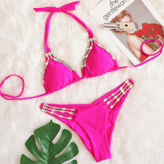 Minimalist Cut-Out Bikini â€?Ocean Escape