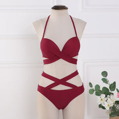Minimalist Cut-Out Bikini â€?Golden Hour