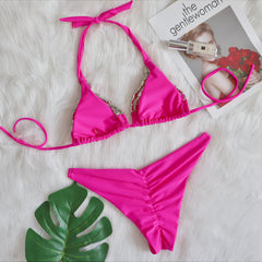 Minimalist Cut-Out Bikini â€?Ocean Escape