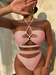 Boho Two-Piece Set â€?Halter Luxe