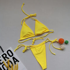 Minimalist Two-Piece Set â€?Midnight Swim