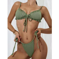Glam Triangle Bikini â€?Vintage Chic