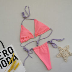 Minimalist Two-Piece Set â€?Midnight Swim
