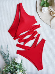 Sculpted Strappy Swimsuit â€?Midnight Swim