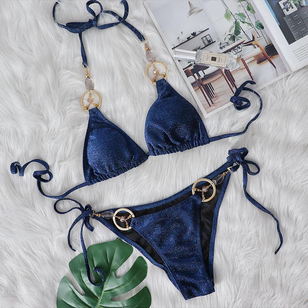Boho Two-Piece Set â€?Halter Luxe