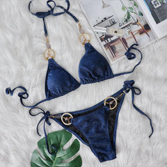 Boho Two-Piece Set â€?Halter Luxe