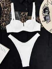 Allure Cut-Out Bikini â€?Halter Luxe