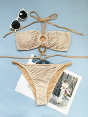 Luxe Cut-Out Bikini â€?Vintage Chic
