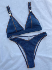 Sculpted Swimsuit â€?Halter Luxe