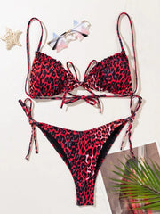 Romantic High-Waist Bikini â€?Ocean Escape