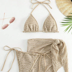 Minimalist Cut-Out Bikini â€?Halter Luxe