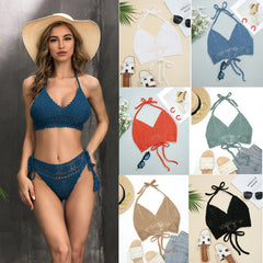 Glam Strappy Swimsuit â€?Tropical Bloom