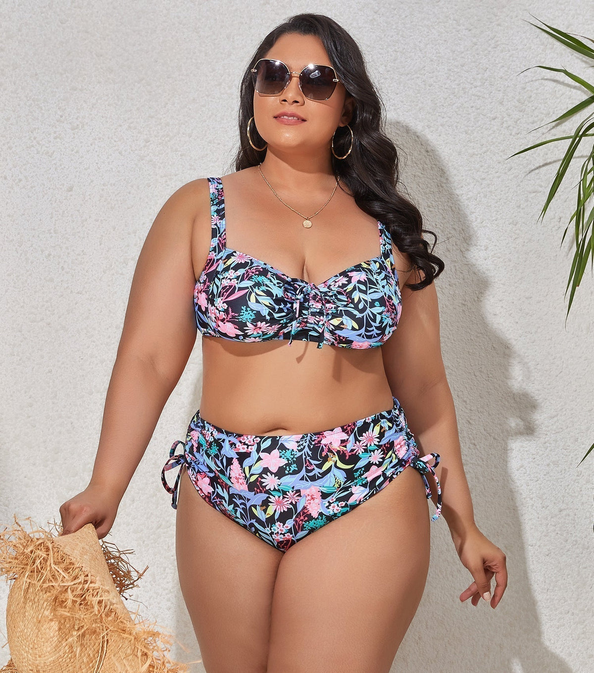 Luxe Strappy Swimsuit â€?Satin Glow