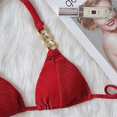 Luxe Cut-Out Bikini â€?Satin Glow