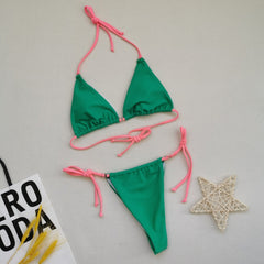 Minimalist Two-Piece Set â€?Midnight Swim
