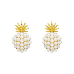 Hawaiian Pineapple Stud Errings