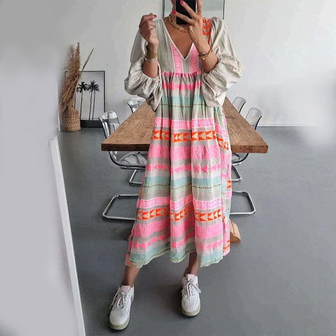 Sabrinaâ„?- Comfortable Boho Dress