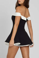 Colette Contrast Mini Dress