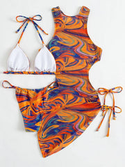 Refined High-Waist Bikini â€?Ocean Escape