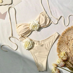 Luxe High-Waist Bikini â€?Satin Glow