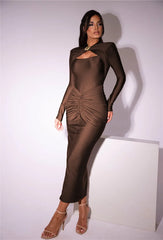 Devil Got My Woman Maxi Dress