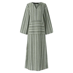 Yvonneâ„?- Striped Maxi Dress