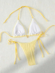 Minimalist Two-Piece Set â€?Crisscross Style