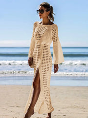 Solid Hollow Breezy Kaftan