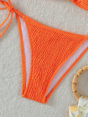 Chic Strappy Swimsuit â€?Satin Glow