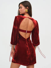 Crying A Million Tears Mini Dress