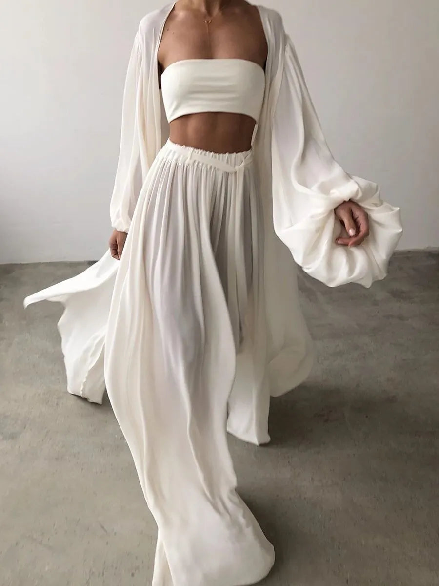 Want To Walk Home Together Pants Set