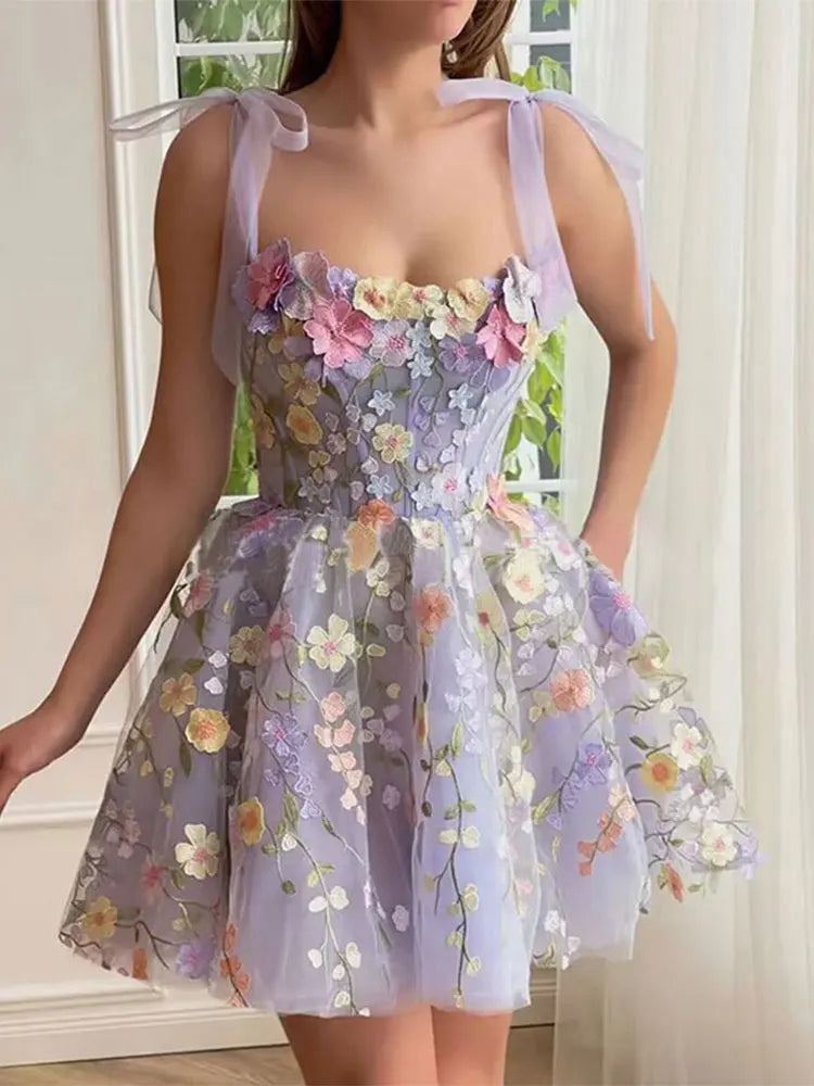 Queen Of Tears Mini Dress