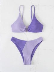 Sculpted Triangle Bikini â€?Halter Luxe