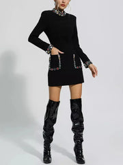 Got You A Star Mini Dress