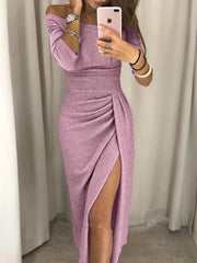 Tiaraâ„?- Glamour Slit Dress